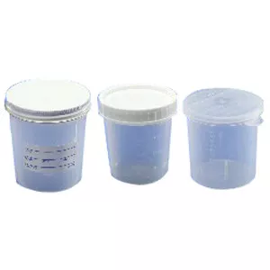Cardinal Health 17099 - Wide Mouth Containers with Screw-On Cap 4 oz.