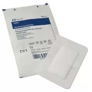 Cardinal Health 2564 - Adhesive Dressing Telfa™ Plus 6 X 10 Inch Nonwoven Rectangle White Sterile