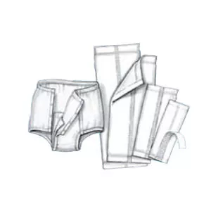 Cardinal Health 6426 - Incontinence Liner Simplicity™ 6-1/2 X 17 Inch Moderate Absorbency Polymer Core One Size Fits Most