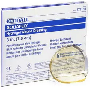Cardinal Health 8884476139 - Hydrogel Dressing Kendall™ 3 Inch Diameter Circle NonSterile