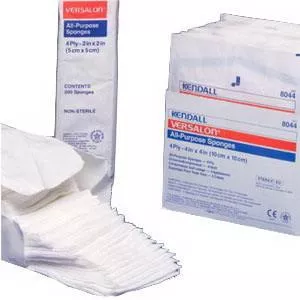 Cardinal Health 9132 - Nonwoven Sponge Curity™ Polyester / Rayon 3-Ply 2 X 2 Inch Square NonSterile