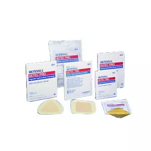 Cardinal Health 9809- - Thin Hydrocolloid Dressing Kendall™ 6 X 6 Inch Square With Border