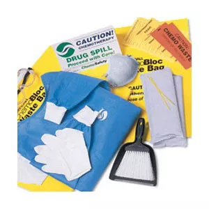 Cardinal Health DP5108K - ChemoPlus Chemo Spill Kit with Poly-coated Maximum Protection Gown
