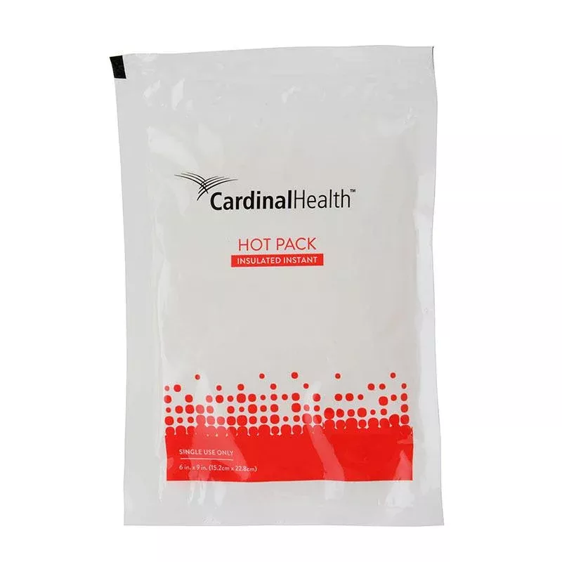 Cardinal Health Insulated Instant Hot Pack 6" X 8-3/4"- Case of 24