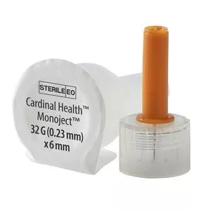 Cardinal Health Monoject Standard Pen Needle, Brown, 32g X 6mm- Box of 100