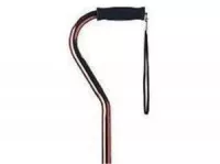 Carex Health A785-C0 - Offset Aluminum Cane, Silver