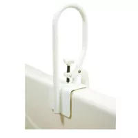 Carex Health B20400 - White Bathtub Rail