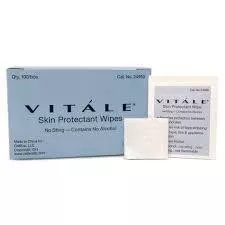 Cellera 24950 - Vitale Skin Protectant Wipes, No Sting