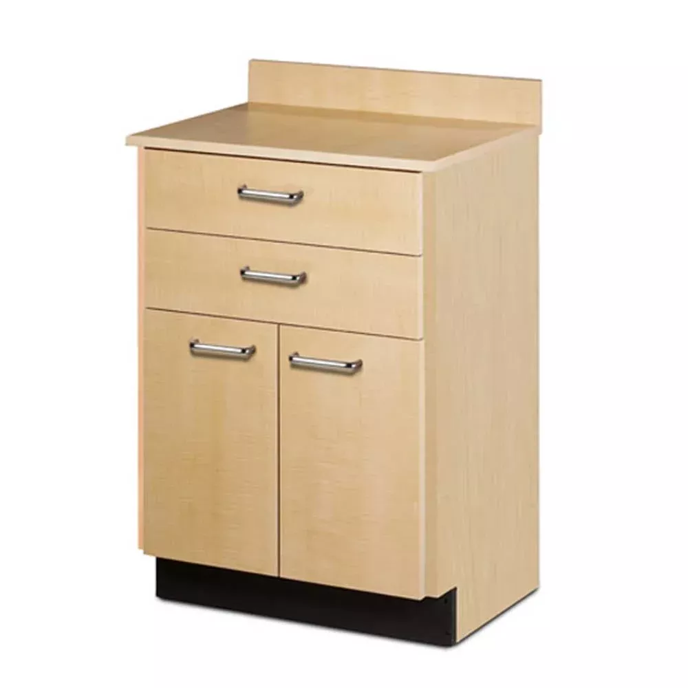 Clinton Treatment Cabinet, Stationary, Laminate Top, 2 Doors/2 Drawers Treatment Cabinet, Stationary, Laminate Top, 2 Doors/2 Drawers, Maple - 712235/NA/NA/MPMP