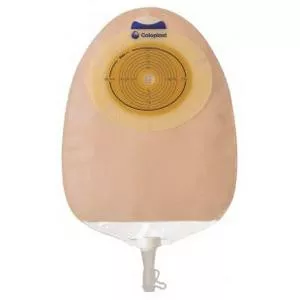Coloplast 11803 - Urostomy Pouch SenSura One-Piece System 9-1/2 Inch Length, Midi 3/8 to 2-1/2 Inch Stoma Drainable Flat, Trim to Fit