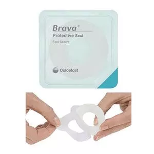 Coloplast 12039 - Skin Barrier Ring Brava Thin Moldable, Standard Wear Adhesive without Tape Without Flange Universal System Polymer 1-3/8 Inch and Up Opening 1-3/8 W Inch X 2.5 H mm