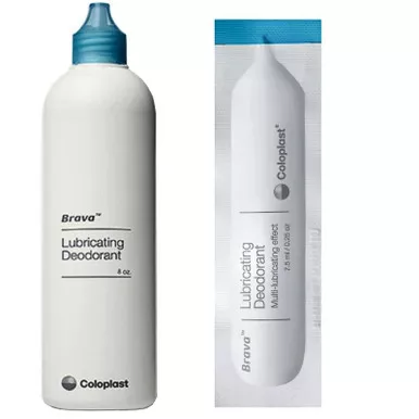 Coloplast 12060 - Lurbicating Deodorant Brava 0.27 oz. Packet