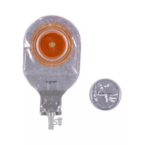 Coloplast 12818 - Ostomy Pouch Assura Post-op Sterile One-Piece System 12-1/4 Inch Length 1/2 to 2-3/4 Inch Stoma Drainable Flat, Trim to Fit