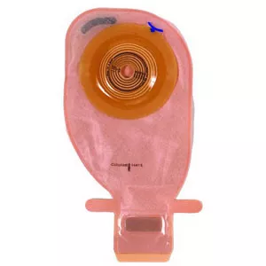 Coloplast 14405 - Ostomy Pouch Assura EasiClose™ One-Piece System 10-1/4 Inch Length, Midi 5/8 to 1-5/16 Inch Stoma Drainable Convex Light, Trim to Fit