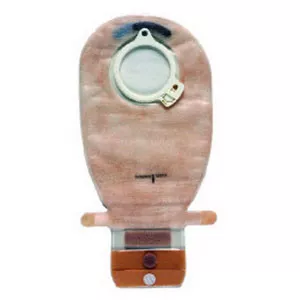 Coloplast 15975 - Assura 2-Piece Wide Outlet Drainable Pouch 2", Transparent