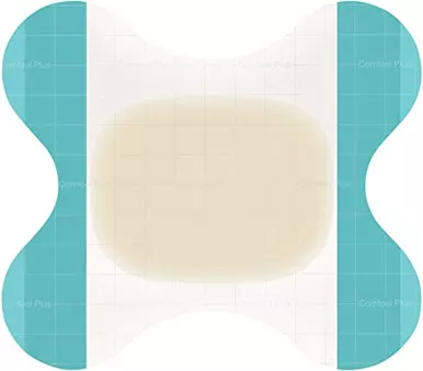 Coloplast 33283 - Hydrocolloid Dressing Comfeel Plus Contour 3-1/2 X 4.3 Inch Butterfly Sterile