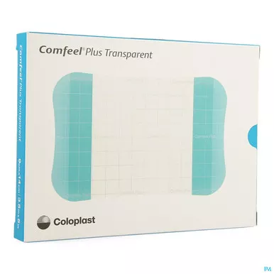 Coloplast 33536 - Hydrocolloid Dressing Comfeel Plus Transparent Thin 3-1/2 X 5-1/2 Inch Rectangle Sterile