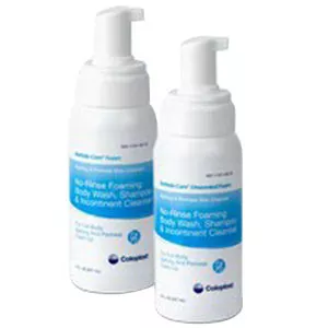 Coloplast 67143 - Rinse-Free Shampoo and Body Wash Bedside-Care 4 oz. Pump Bottle Scented