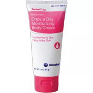 Coloplast S7090 - Hand and Body Moisturizer Sween 24 4 Gram Individual Packet Unscented Cream CHG Compatible