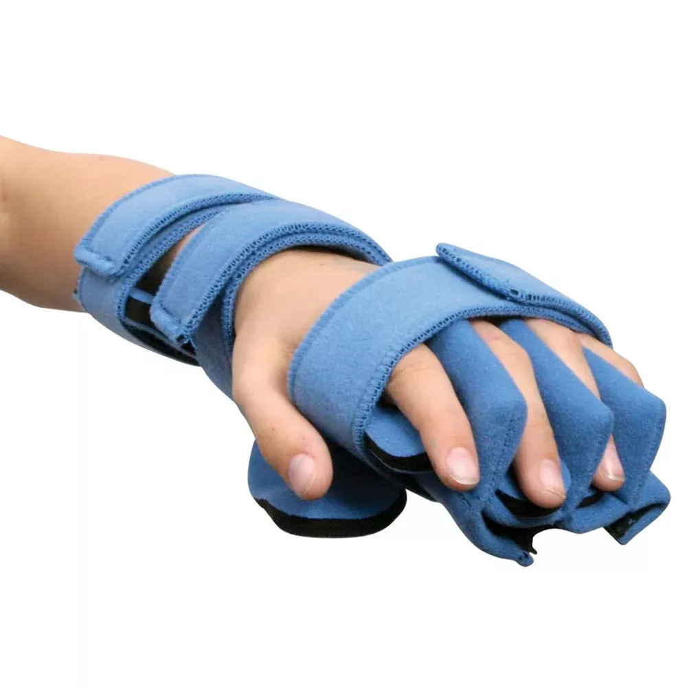 Comfyprene Hand/Wrist Separate Finger Orthosis Pedi, Left, Light Blue, Large - 52511/NA/NA/PLB