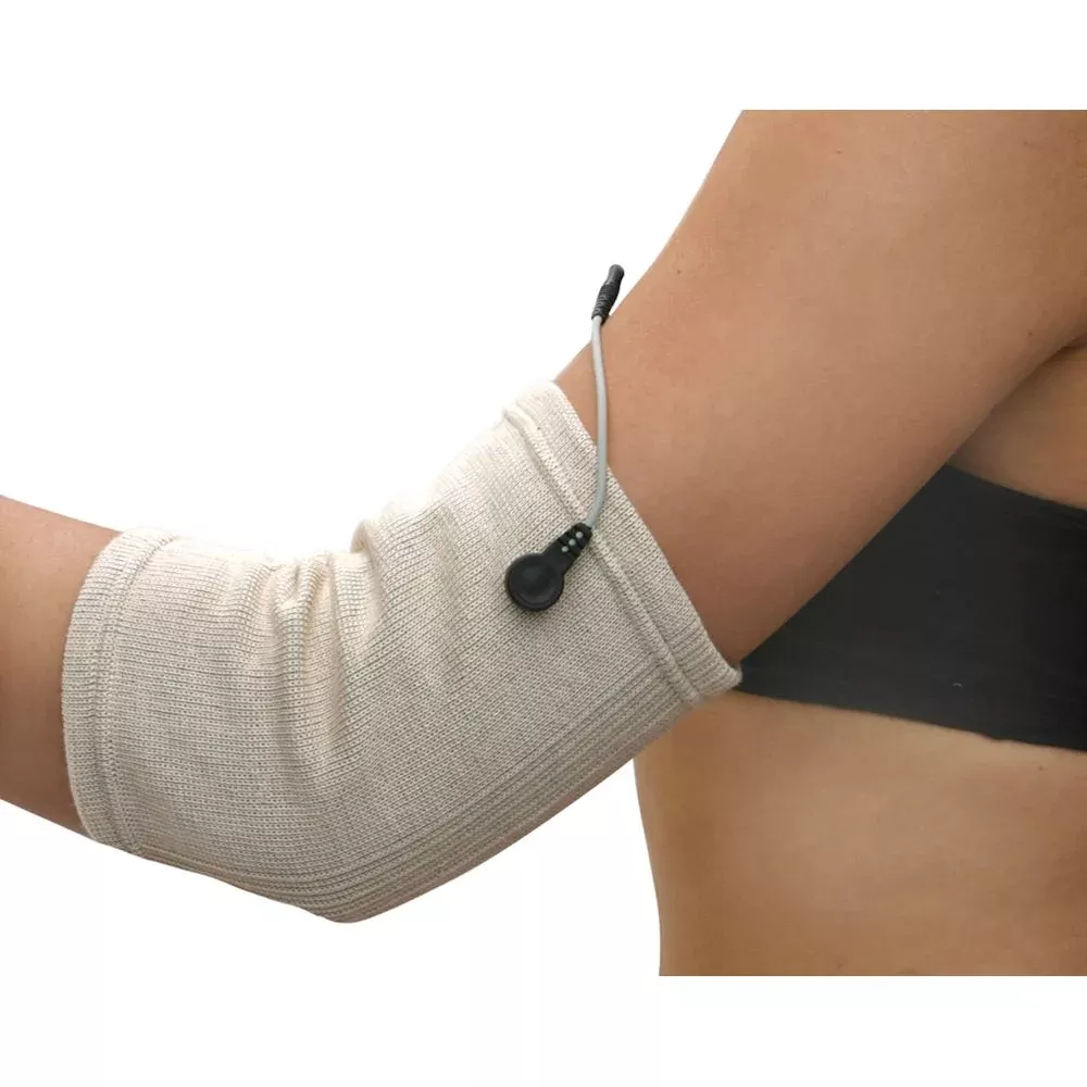 Conductive Garment Elbow Sleeve Sleeve, Conductive Fabric, Small - 32656/NA/NA/SM