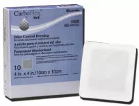 ConvaTec 403202 - Non-Adherent Dressing Carboflex Odor Control Activated Charcoal 4 X 4 Inch Sterile