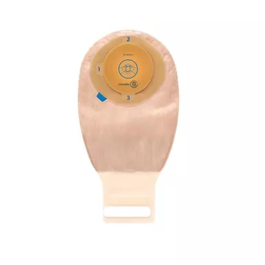 ConvaTec 413519 - Esteem + Moldable One-Piece Drainable Pouch w/ InvisiClose, Stomahesive, 12" Transparent, 1-1/8" x 1-1/2"(30/40mm)