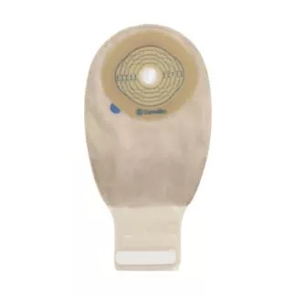 ConvaTec 416721 - Esteem + One-Piece Drainable Cut-to-Fit Pouch w/"visiClose, Modified Stomahesive, 12" panel Transparent, 2 2/5" by 2 3/4"