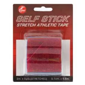 Cramer Self Stick Athletic Tape, 2" X 5 Yards, Red- 1 Each