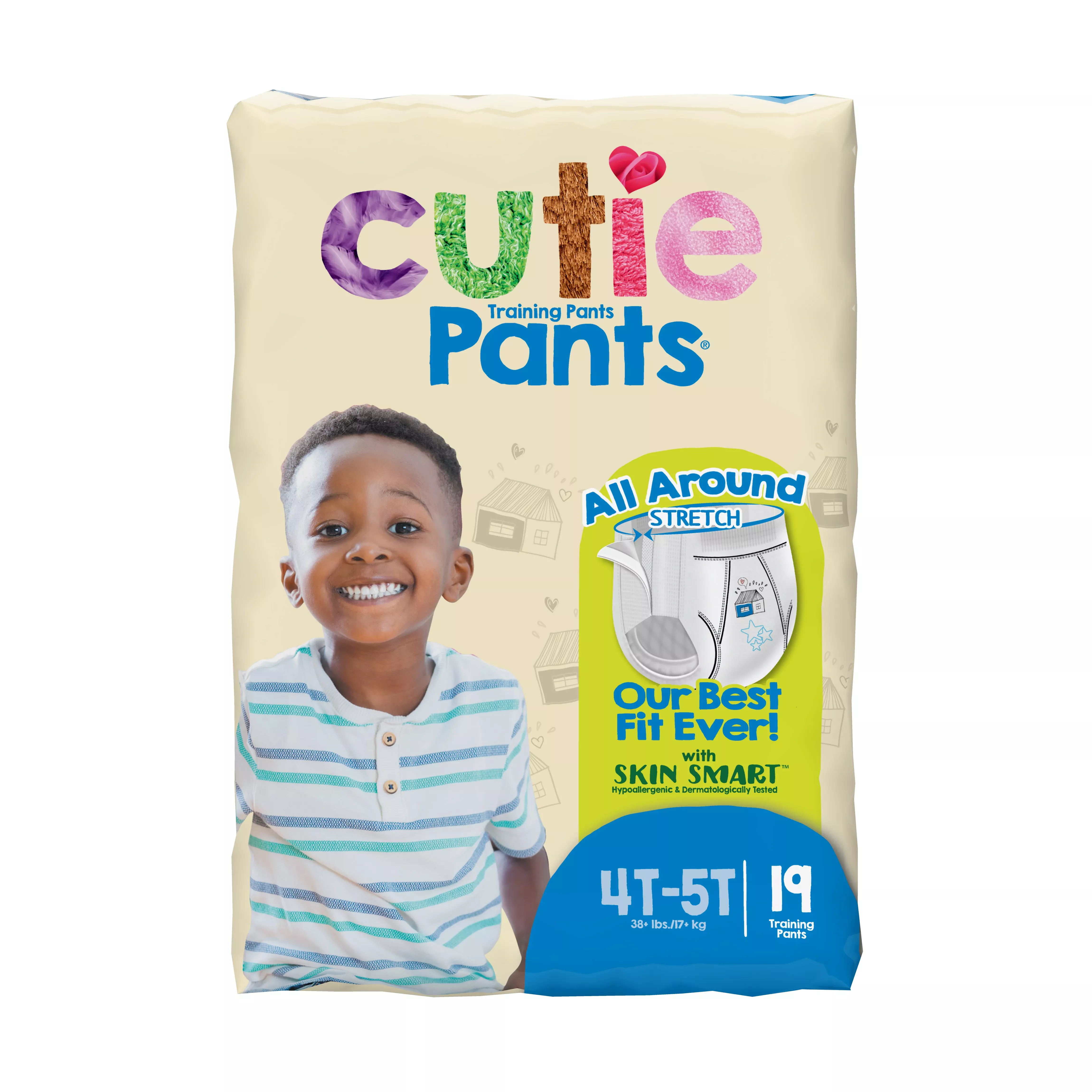 Cutie Pant Training Pant - Boy 4T-5T- Package of 19