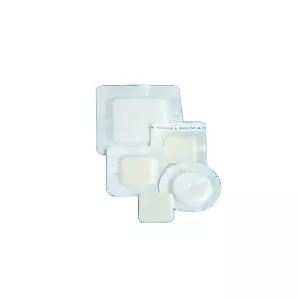 Deroyal 46-916 - Polyderm Hydrophilic Foam Wound Dressing 6" x 6" Border