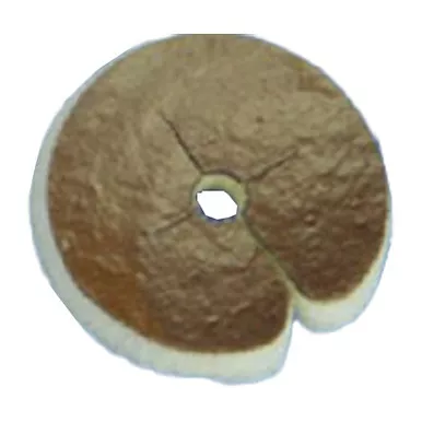 Deroyal 46-IV22 - Box of 5 Algidex Ag I.V. PATCH Silver Alginate Catheter Foam Dressing, 1" Disc with 4mm Opening
