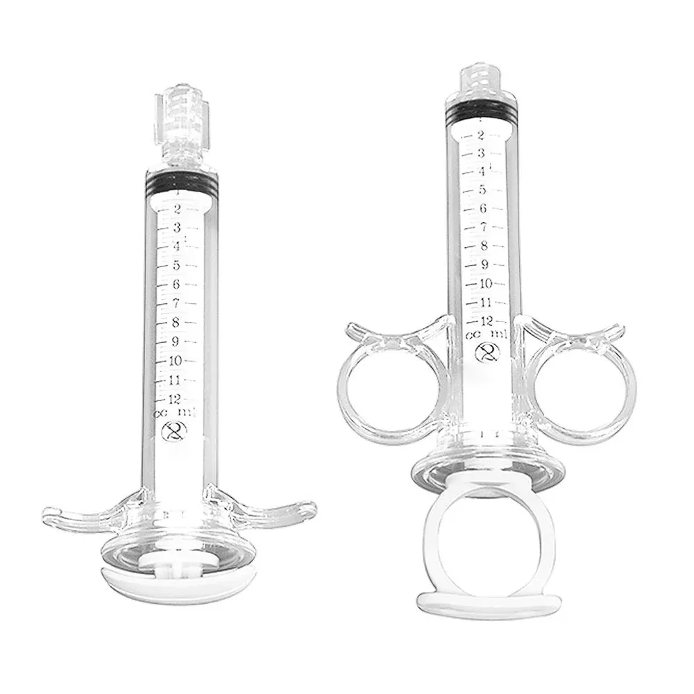 DeRoyal Control Syringes Control Syringe, 12ml Male Rotator w/Palm Pad and Wings, cs/25 - 921938