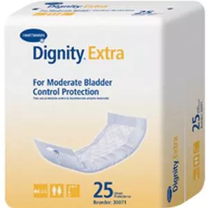 Dignity Plus Super Liner 4" X 12" Adhesive- Pack(age) of 25