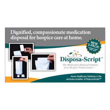 Disposal Resources 97812ST-3PK - Disposa Script 3 pack