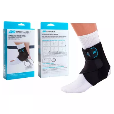 DJO DA161AB01-BLK-S,M - DonJoy Advantage Stabilizing Ankle Brace, Small/Medium