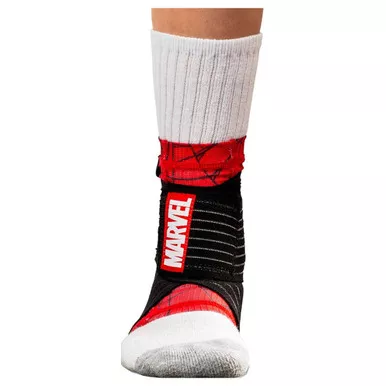 DJO DA161AV03-SPI-PED - DonJoy Advantage Marvel Figure 8 Ankle Support, Pediatric, Spiderman