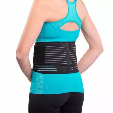 DJO DA161BW01-BLK-S,M - DonJoy Advantage Stabilizing Back Support, Small/Medium