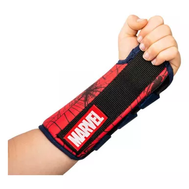 DJO DA191WB01-SPI-PED-L - DonJoy Advantage Marvel Comfort Wrist Brace, Pediatric, Left, Spiderman