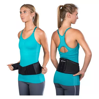 DJO DP151BW01-BLK-L - BIONIC Back Support, Black, Large