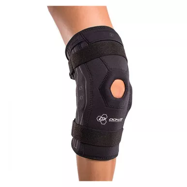 DJO DP151KB04-BLK-L - BIONIC Knee Brace, Black, Large
