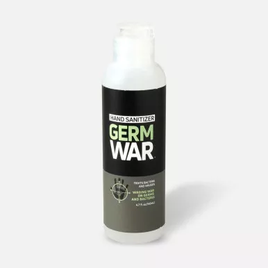 DJO GW203G01 - Germ War Hand Sanitizing Gel 4.7 oz Flip Cap