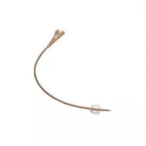 Dover Silver-coated 2-way Silicone Foley Catheter 22 Fr 30 Cc- 1 Each