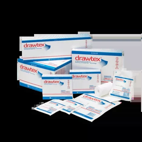 Drawtex Hydroconductive Wound Dressing, 8" X 8"- 1 Each