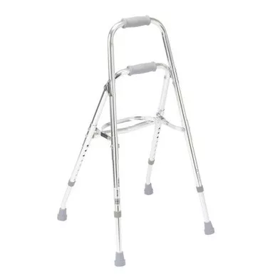 Drive Medical 10240-1 - Side Step Folding Walker Adjustable Height drive™ Hemi Aluminum Frame 300 lbs. Weight Capacity 29-1/2 to 37 Inch Height