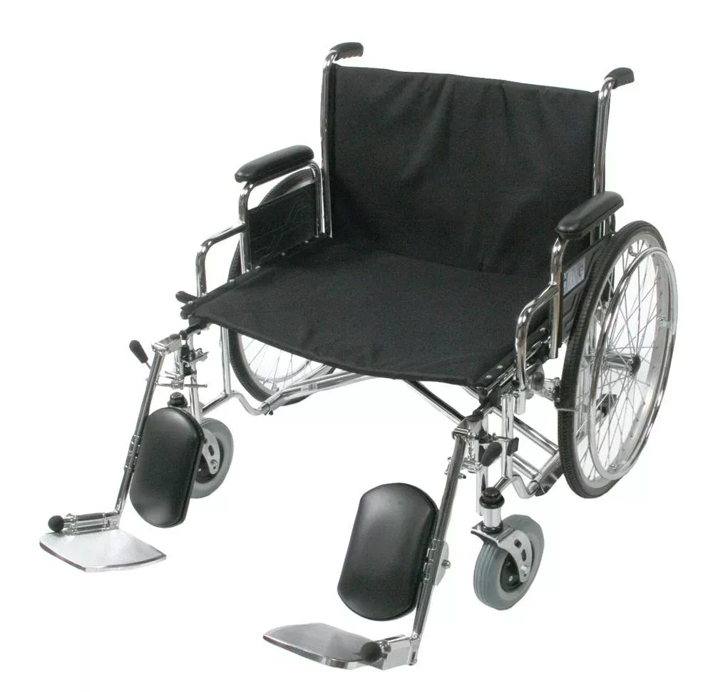 Drive Medical Sentra EC Heavy-Duty, Extra-Wide Wheelchairs Optional Elevating Legrests, Pair - 710410
