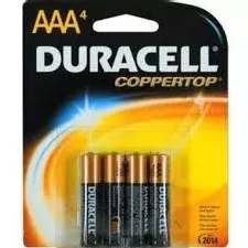 Duracell Alkaline Aaa Battery (4 Count) 1.5v For External Infusion Pump- Pack(age) of 4