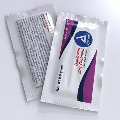Dynarex 1171 - Bacitracin Zinc Ointment, 0.9 g packet