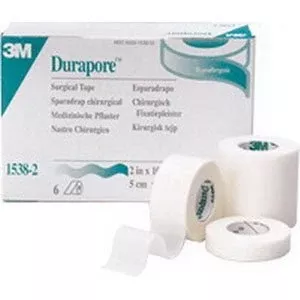 EA/1 - Durapore Silk-like Cloth Surgical Tape 3" x 10 yds.Manufacturer #: 15383