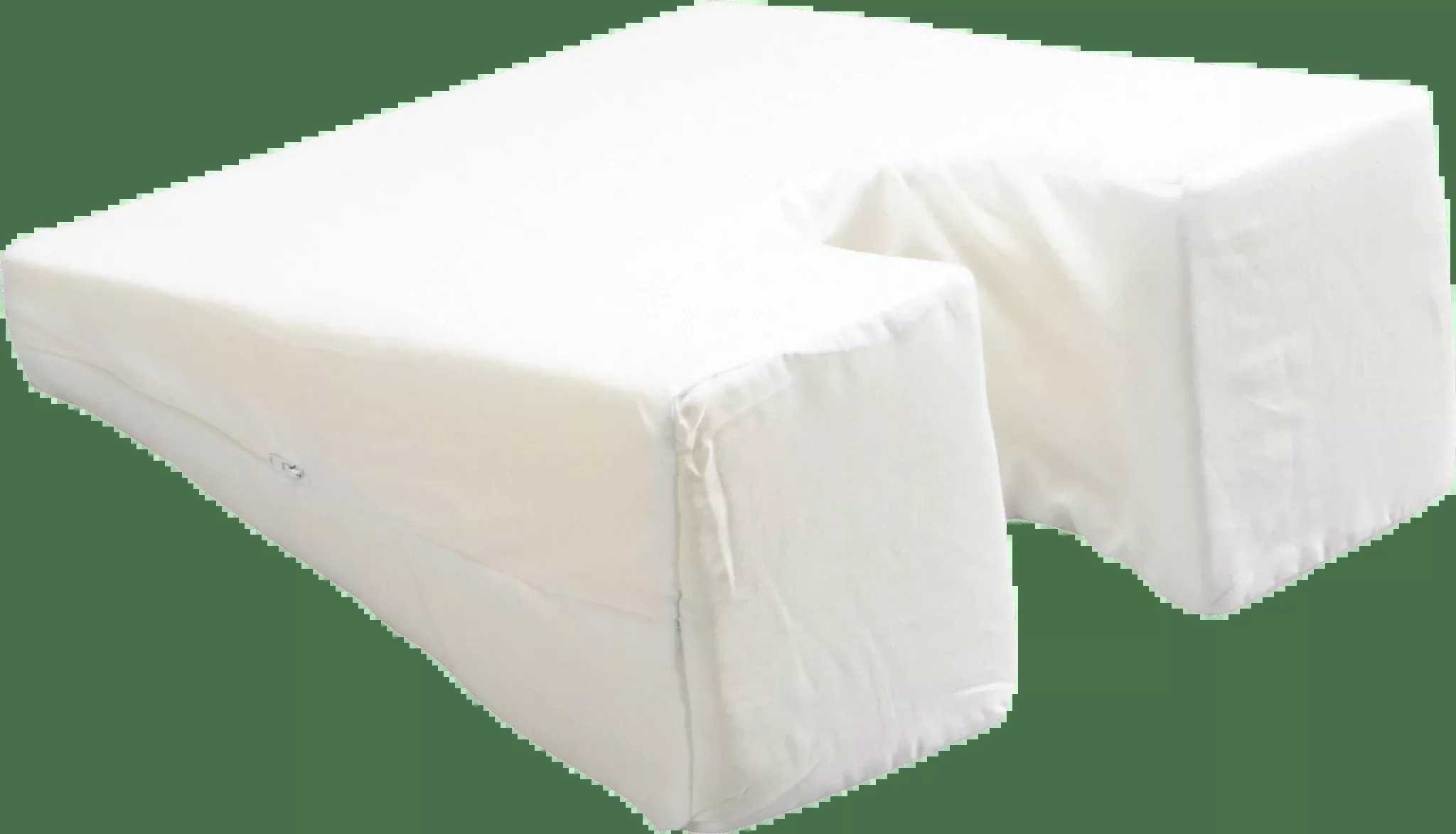 EA/1 - Face Down Pillow, 14" x 17" x 6" to 2.5", WhiteManufacturer #: MJ1420